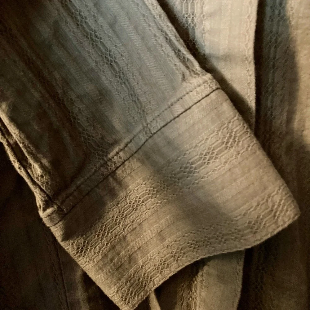 Foxcroft Women's Khaki/Olive Shirt - Picture 7 of 10